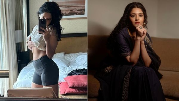 சட்டையை தூக்கி சிக்ஸ் பேக்கை காட்டிய ரித்திகா சிங்.. நடிகர்கள் கூட இவ்வளவு ஃபிட்டா இல்லையே!