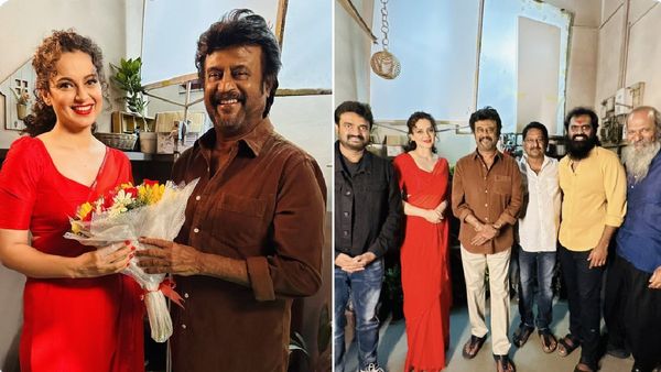 Rajinikanth wishes Kangana: கங்கணா ரனாவத் சூட்டிங்கில் பங்கேற்ற ரஜினிகாந்த்.. ஹீரோ யார் தெரியுமா?