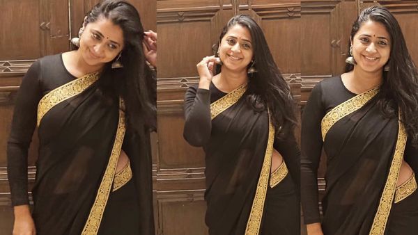 Kaniha: கருப்பு புடவையில் லைட்டா இடைதெரிய.. குஷி ஜோதிகாவிற்கே டஃப் கொடுத்த கனிகா!