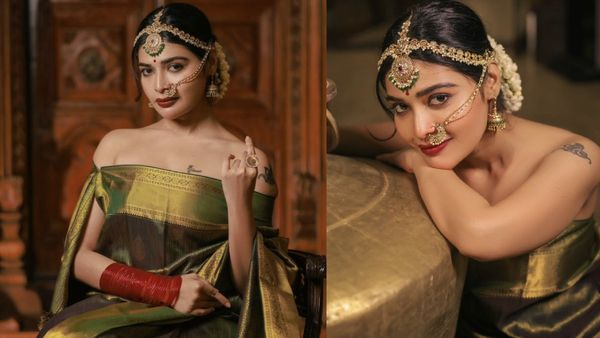 Dharsha gupta: கவுத்துப் புட்டீயே தங்கம்.. தர்ஷா குப்தாவின் வித்தியாசமான போட்டோஷூட்!