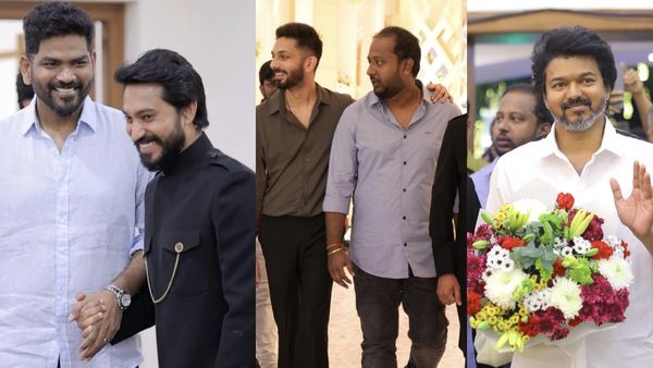 ஆத்தி இத்தனை ஐட்டமா.. விஜய், விக்னேஷ் சிவன், விஜய் அப்பா, அம்மா.. லலித் குமார் மகன் திருமண விருந்து!