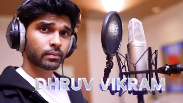Dhruv Vikram: பாடகராகவும் மாறிய துருவ் விக்ரம்.. பிரபல ஹீரோவிற்காக பாடிய சூப்பர்ஹிட் பாடல்!