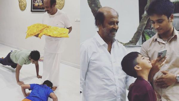 தனுஷ் இல்லாமல் தாத்தாவுடன் தீபாவளி கொண்டாடிய பேரன்கள்.. ட்ரெண்டாகும் போட்டோ!