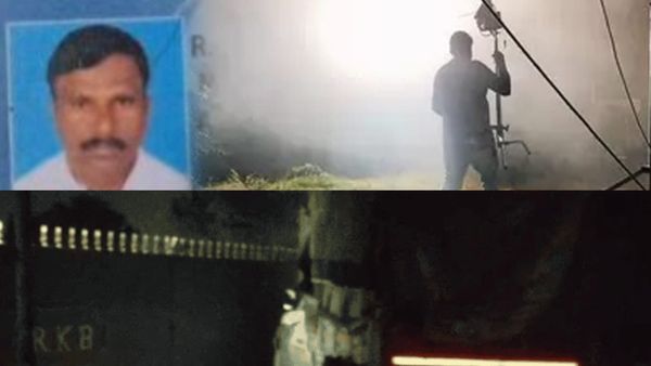 படப்பிடிப்பு தளத்தில் பயங்கர விபத்து.. மின்சாரம் தாக்கி தூக்கி வீசப்பட்ட லைட்மேன் பலி!