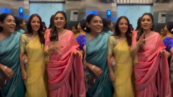 Actress Priyanka Mohan: பிரியங்காவோட செம ஆட்டம் போட்ட பூமிகா.. அட சூப்பரா ஆடுறாங்களே!