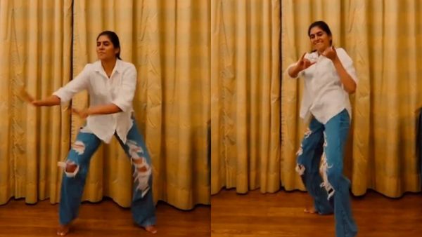 Nimisha Sajayan: மாமதுர பாட்டுக்கு ஆட்டம் போட்ட மலையரசி.. என்ன குத்து குத்தறாங்க!