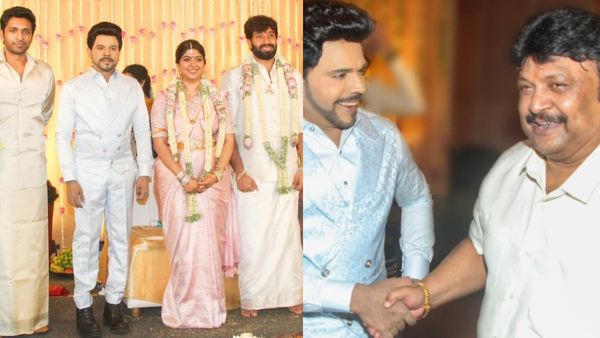 பிரபு மகள் ஐஸ்வர்யா- ஆதிக் ரவிச்சந்திரன் திருமணம்.. நேரில் வந்து வாழ்த்திய லெஜண்ட் சரவணன்!