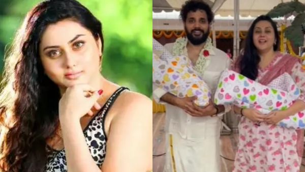 Namitha House: நடிகை நமிதா வீட்டில் புகுந்தது வெள்ளம்.. 6 அடி உயர நீரில், 2 குழந்தைகளுடன் தவிப்பு