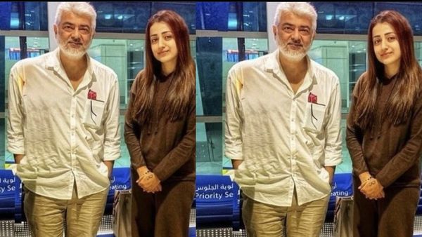 Ajith -trisha photo: அஜித் -த்ரிஷா க்யூட் போட்டோ..அசர்பைஜான் சூட்டிங் புகைப்படம் ரிலீஸ்!