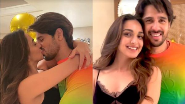 29 வயது கணவருக்கு 31 வயது ஷங்கர் பட நடிகை கொடுத்த லிப் லாக்.. பர்த்டே ட்ரீட்னா அது இதுதான்!