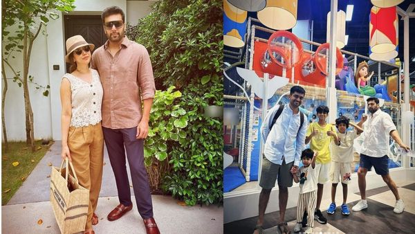 Jayam Ravi: வாவ்.. 2 பசங்களும் எப்படி வளர்ந்துட்டாங்க பாருங்க.. ஜெயம் ரவி செம டஃப் கொடுக்கிறாரே!