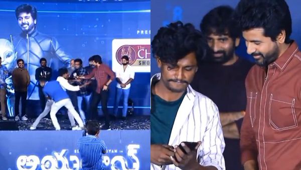 Sivakarthikeyan: அடிப்பதை போல பாய்ந்து வந்த இளைஞர்... மேடையிலேயே பதறி ஓடிய சிவகார்த்திகேயன்!