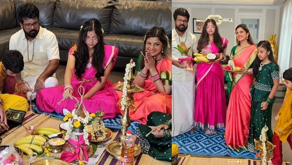 அச்சு அசல் ரம்பா தான்.. அம்மாவை விட ஹைட்டா வளர்ந்த மகள்.. குடும்பத்துடன் நடத்திய பூஜை பிக்ஸ்!