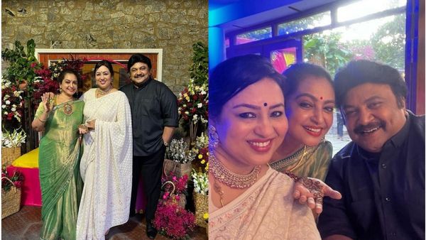 பிரபுவுடன் போஸ் கொடுத்த சீதா.. கூட அந்த பிரபல நடிகையும் எப்படி நிக்கிறாங்க பாருங்க.. செம காம்போ!