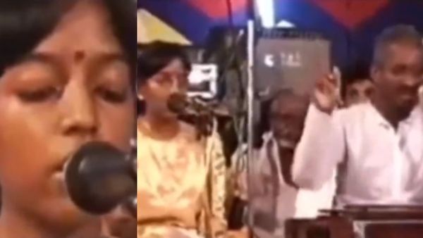 மேடையில் பாடும் போது தேம்பி அழுத பவதாரிணி.. தேற்றி பாடவைத்த இளையராஜா.. கண்கலங்க வைத்த பழைய வீடியோ!