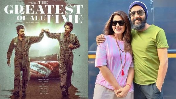 GOAT - இந்த ஜோடி சூப்பரா இருக்கே.. மோகன் உடன் சினேகா.. என்னம்மா போஸ் கொடுத்து நிக்கிறாங்க!