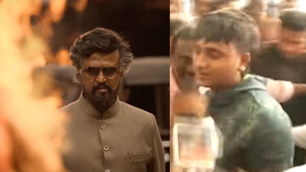 அம்மா டைரக்ஷன் சூப்பரா? தாத்தா நடிப்பு டக்கரா?.. லால் சலாம் படம் பார்க்க வந்த தனுஷின் மகன்கள்!