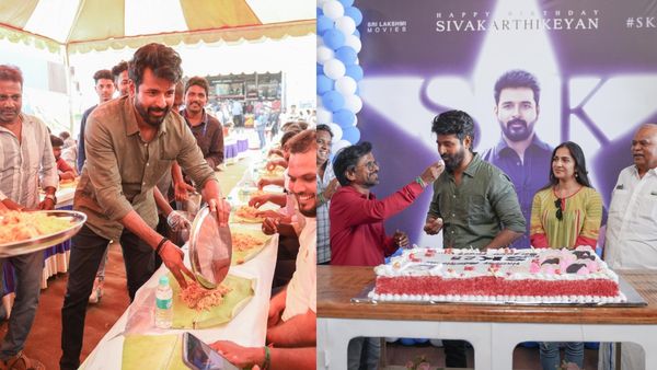 பிறந்தநாளுக்கு பிரியாணி போட்ட சிவகார்த்திகேயன்.. அடேங்கப்பா எவ்ளோ பெரிய கேக்.. டிரெண்டாகும் பிக்ஸ்!