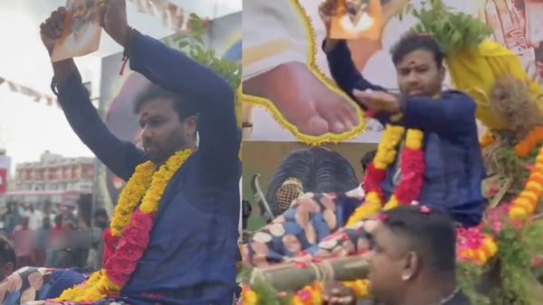 ஓரம் போ.. ஓரம் போ.. வடக்குப்பட்டி ராமசாமி படம் பார்க்க பாடையில் வந்த கூல் சுரேஷ்!