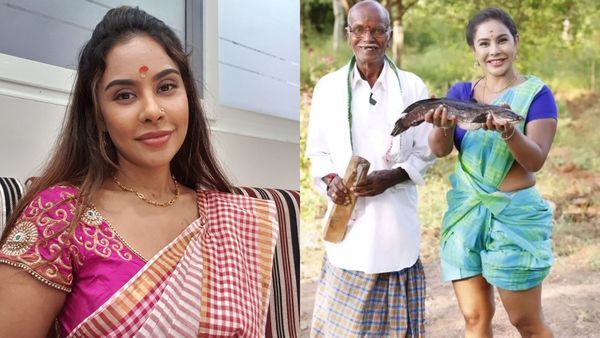 முட்டித்தெரிய சேலை.. நீ தூக்கிக் கட்டுற வேளை.. ஆத்தி எவ்ளோ பெரிய மீன்.. ஸ்ரீரெட்டி செம!