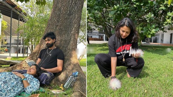 என்ன அமலா பால் இவ்ளோ சீப்பா காதலர் தினத்தை முடிச்சிட்டாரு.. மடி மீது தலை வைத்து.. வேறலெவல் பிக்!