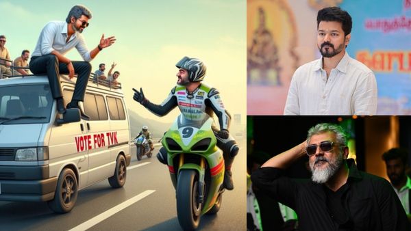 அடேங்கப்பா!.. அஜித்தும் விஜய்யும் இப்படி சந்திச்சா எப்படி இருக்கும்.. ஏஐ க்ரியேட்டிவிட்டி லெவலே வேற!