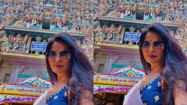 மதுரை மீனாட்சி அம்மன் கோயிலுக்கு வந்த ’காமசூத்ரா’ நடிகை.. ஆபா பாலை பார்த்து ஆடிப்போன ஃபேன்ஸ்!