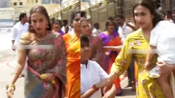 எல்லாம் நல்லா நடக்கணும் கடவுளே.. திருப்பதியில் மனமுருகி வேண்டிய ரஜினியின் மகள்கள்!