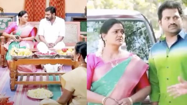 Pandian stores 2 serial: பற்ற வைத்த பரட்டை.. சரவணன் திருமணத்தில் கலகம் செய்த சக்திவேல்!