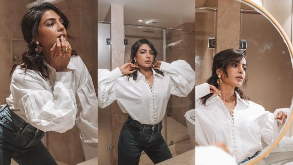 Actress Samantha: வெள்ளை நிற டாப்பில் ரசிகர்களுக்கு விருந்து.. சண்டே ஸ்பெஷல் கொடுத்த சமந்தா!