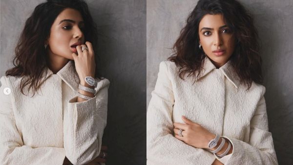 ஜொலி ஜொலிக்கும் வைர கற்கள்.. சமந்தா அணிந்த வாட்ச்சின் விலை எவ்வளவு தெரியுமா?