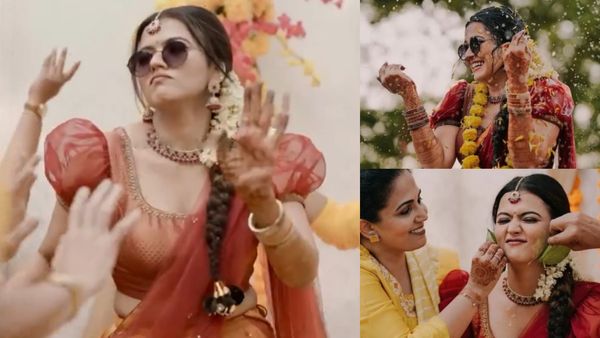 டாடா பட நடிகை அபர்ணா தாஸின் ஹல்தி கொண்டாட்டம்..களைகட்டிய திருமணம்!