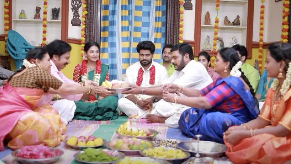 Pandian stores 2: நினைத்தபடி மாப்பிள்ளை அமைந்ததடி.. நடந்து முடிந்த சரவணன் -தங்கமயில் நிச்சயதார்த்தம்