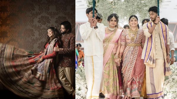 கணவருடன் செம ரொமான்ஸ்.. சங்கர் மகள் ஐஸ்வர்யா தருணின் போட்டோஷூட்!