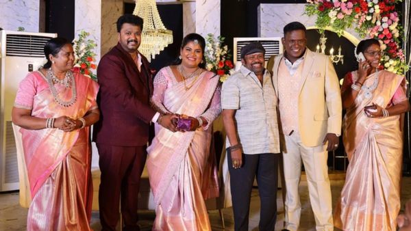 ’பிகில்’ பாண்டியம்மா திருமணத்தில் 2 முறை ஸ்டேஜ் உடைஞ்சிடுச்சாம்.. ரிசப்ஷனுக்கு இவ்ளோ செலவாச்சா?