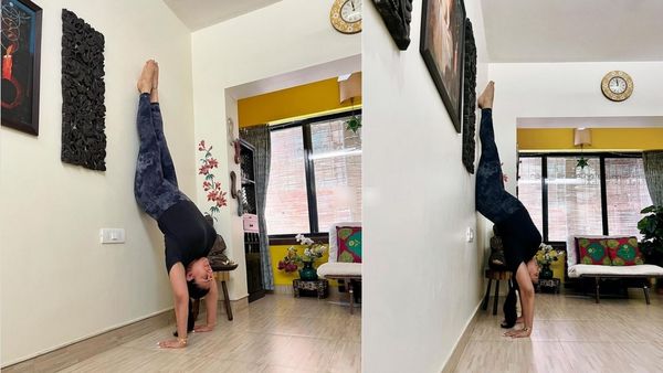 தலைகீழா நின்னு என்ன செய்றார் மாளவிகா..ரசிகர்களை ஆச்சரியப்பட வைத்த வீடியோ!