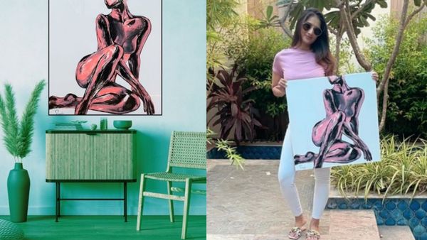 கலைநயத்துடன் அஜித்தின் மச்சினி வரைந்த ஓவியம்.. ஷாமிலிக்கு இப்படியொரு திறமையா?