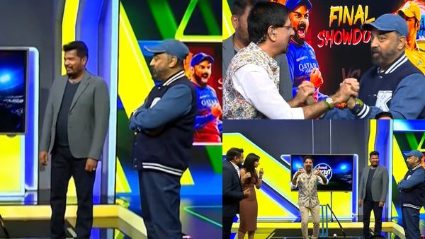 பாராட்டிய ஸ்ரீகாந்த்.. பயத்தை வெளிப்படுத்திய கமல்ஹாசன்.. கிரிக்கெட் லைவ்வில் சுவாரஸ்யம்!