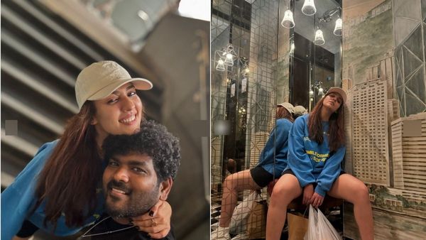 டைட் ஷார்ட்ஸில் நயன்தாரா.. விக்னேஷ் சிவனுடன் போட்டிருக்கும் ஃபோட்டோவை பாருங்க