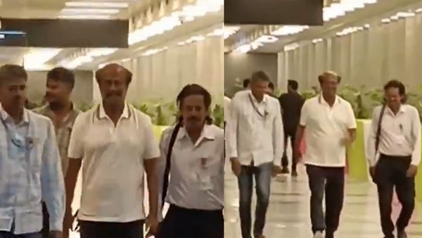 Actor Rajinikanth: அபுதாபியில் இருந்து சென்னை திரும்பிய ரஜினிகாந்த்.. சும்மா புயல்போல சீறி வர்றாரே!