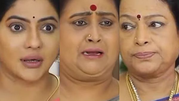 அனல் கக்கும் ஈஸ்வரி.. மல்லுகட்டும் கமலா -ராதிகா.. வீட்டைவிட்டு வெளியேற்றக்கூறும் ஈஸ்வரி!