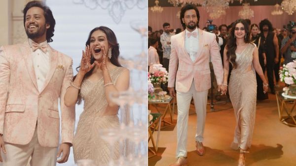 எங்கள் வாழ்க்கையின் அழகான மாலை.. ரிஷப்ஷன் புகைப்படங்களை பதிவிட்ட ஐஸ்வர்யா -உமாபதி ஜோடி!