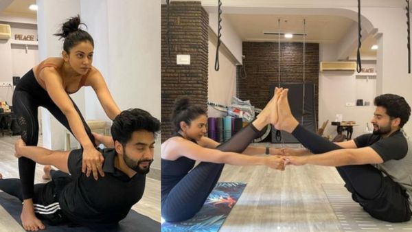 கணவருடன் கன்னா பின்னாவென யோகா செய்யும் இந்தியன் 2 நடிகை.. குவியும் மோசமான கமெண்ட்ஸ்!