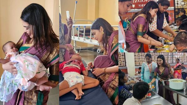 தெய்வங்கள் எல்லாம் தோற்றே போகும்.. தெய்வகுழந்தைகளுடன் பிறந்த நாளை கொண்டாடிய தர்ஷா குப்தா!