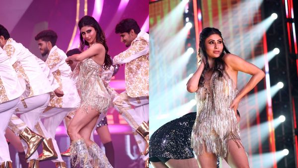 இந்தியன் 2 மேடையில் நாகினி சீரியல் நாயகி கவர்ச்சிக் குத்தாட்டம்; வீடியோவை வெளியிட்ட லைகா!