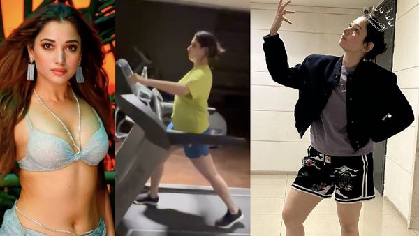 Tamannaah: வீக் எண்ட் வைப் செய்த தமன்னா.. அட சேட்டையை பாருங்க!