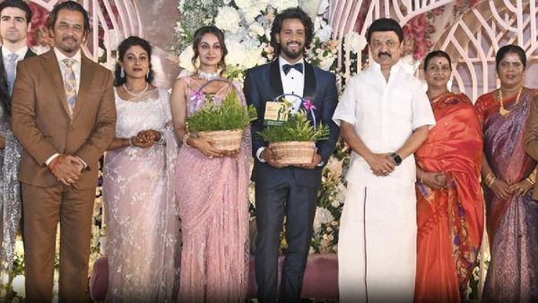 பிரம்மாண்டமாக நடைபெற்ற அர்ஜுன் மகள் ரிசப்ஷன்.. முதலமைச்சர் ஸ்டாலின் முதல் அண்ணாமலை வரை பங்கேற்பு!