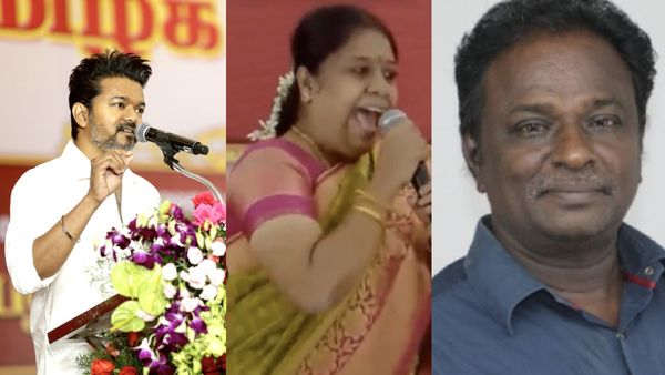 TVK Vijay: விஜய் மேடையில் எமோஷன் ஆன டீச்சர்! பங்கமாக கலாய்த்த ப்ளூ சட்டை மாறன்! கொஞ்சம் ஓவரா போராறோ?