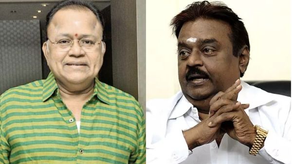 பெல்ட்டால் அடித்தேன்.. விஜயகாந்த் அதை செய்யணும்னு எந்த அவசியமும் இல்லை.. எமோஷனலாக பேசிய ராதாரவி