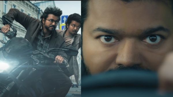 வெள்ளித்திரையில் தி கோட் கிளிம்ஸ்.. திரையரங்கை திருவிழாபோல் மாற்றிய தளபதி ரசிகர்கள்!